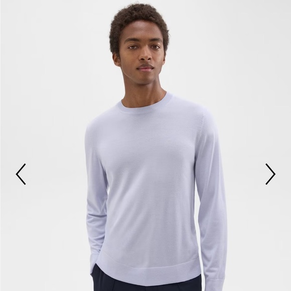 Theory Crewneck Sweater in Regal Wool - Picture 5 of 5